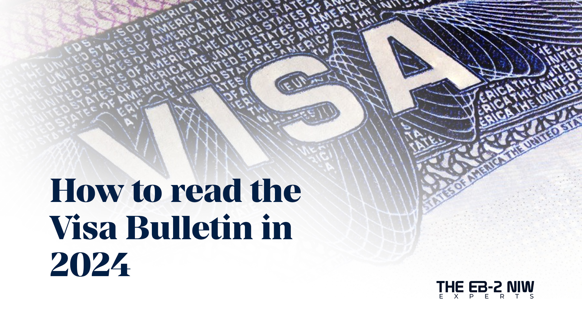 Department of State, provides important information on visa