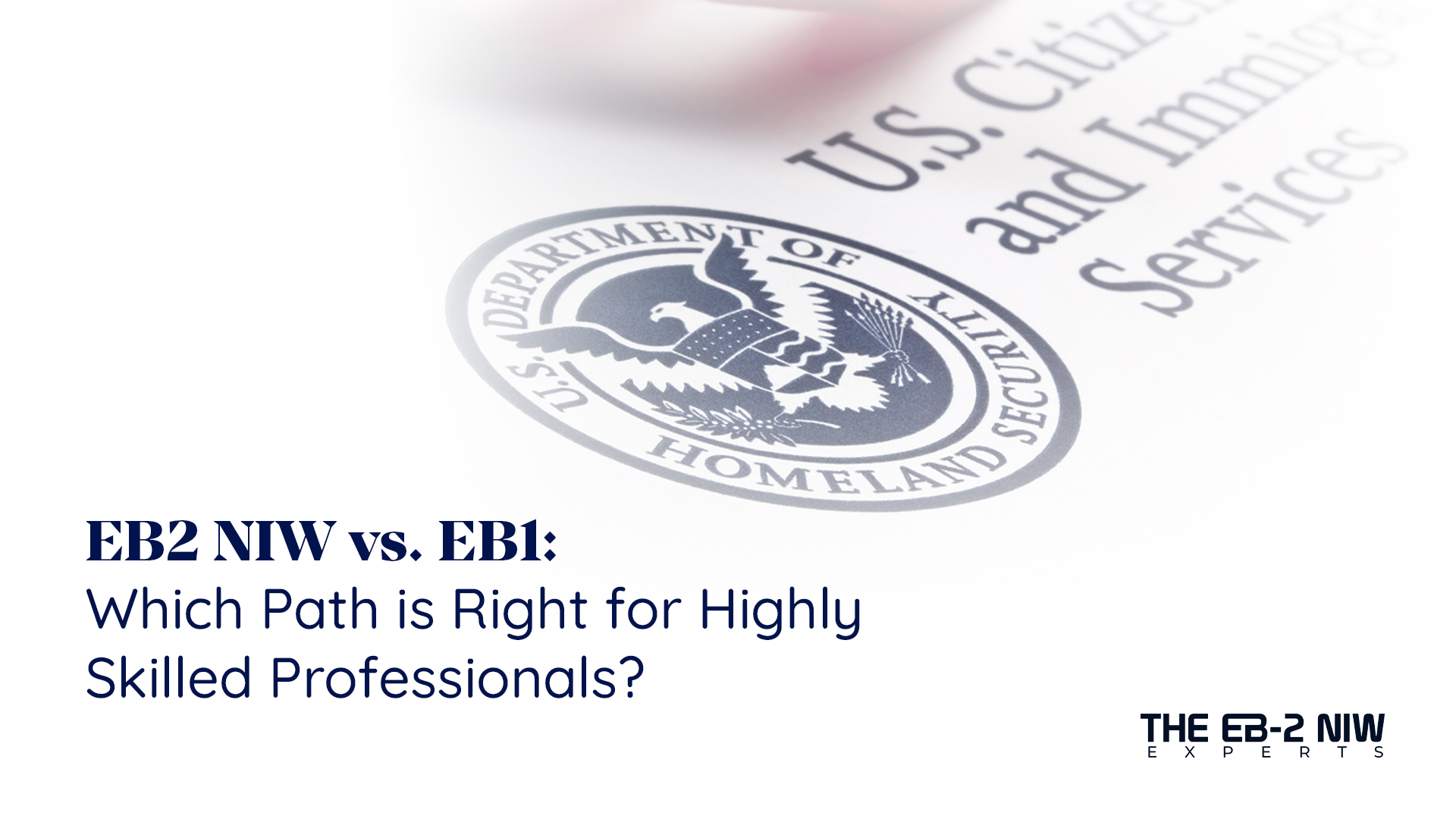 EB2 NIW vs. EB1: Which Path is Right for Highly Skilled Professionals? For highly skilled professionals looking to move to the United States, choosing the right visa can be a pivotal decision. The EB2 National Interest Waiver (NIW) and EB1 visas are two of the most sought-after paths due to their unique benefits and requirements. This guide provides an in-depth comparison to help you decide which visa category best aligns with your professional aspirations and qualifications. What is the EB2 NIW? The EB2 NIW is designed for professionals who can demonstrate that their work in the U.S. would substantially benefit the nation. Unlike other visa categories, the EB2 NIW allows applicants to request a waiver for the labor certification requirement, potentially speeding up the application process. Key advantages of the EB2 NIW: Waiver of the Labor Certification: This streamlines the application process, as you do not need an employer to sponsor your petition. Flexibility: Ideal for entrepreneurs and self-employed professionals. Broader Eligibility: Suitable for individuals whose work has national importance across a variety of fields. For a detailed assessment of whether you qualify for the EB2 NIW, visit our evaluation page. What is the EB1 Visa? The EB1 visa is reserved for individuals with extraordinary abilities, outstanding professors and researchers, or certain multinational executives and managers. This category provides a swift path to a green card for those who meet the stringent criteria. Key benefits of the EB1 visa: Priority Processing: EB1 applications are often processed more quickly than other employment-based visa categories. No Job Offer Required for Certain Applicants: Individuals with extraordinary abilities do not need a job offer if they can prove they will continue working in their field of expertise. For more information on the EB1 visa, check out our services page. Comparing EB2 NIW and EB1 Feature EB2 NIW EB1 Labor Certification Waived Not required for extraordinary ability Processing Time Fast if conditions met Typically faster Job Offer Requirement Not required Not required for extraordinary abilities Field of Work Broad (National Interest) Specific (Extraordinary Ability, Academia, Management) Choosing the Right Path Deciding between the EB2 NIW and the EB1 largely depends on your specific circumstances, including your career achievements, ongoing work, and how quickly you need to secure a visa. Both paths offer significant benefits, but they cater to different types of achievements and end goals. Consider EB2 NIW if you are establishing a venture that benefits the U.S. economy, healthcare, education, or technology sectors and can demonstrate national interest. Opt for EB1 if you have reached the top of your field and have substantial documentation to prove your extraordinary abilities or achievements. How We Can Help At EB2 NIW Experts, we specialize in guiding clients through the complexities of U.S. immigration. From evaluating your qualifications to preparing your application, we are here to help you succeed. Stay Updated For the latest updates and changes in immigration law that may affect your application, visit USCIS Newsroom. Get in Touch Ready to start your application or need more personalized advice? Contact us today for expert guidance tailored to your unique situation.